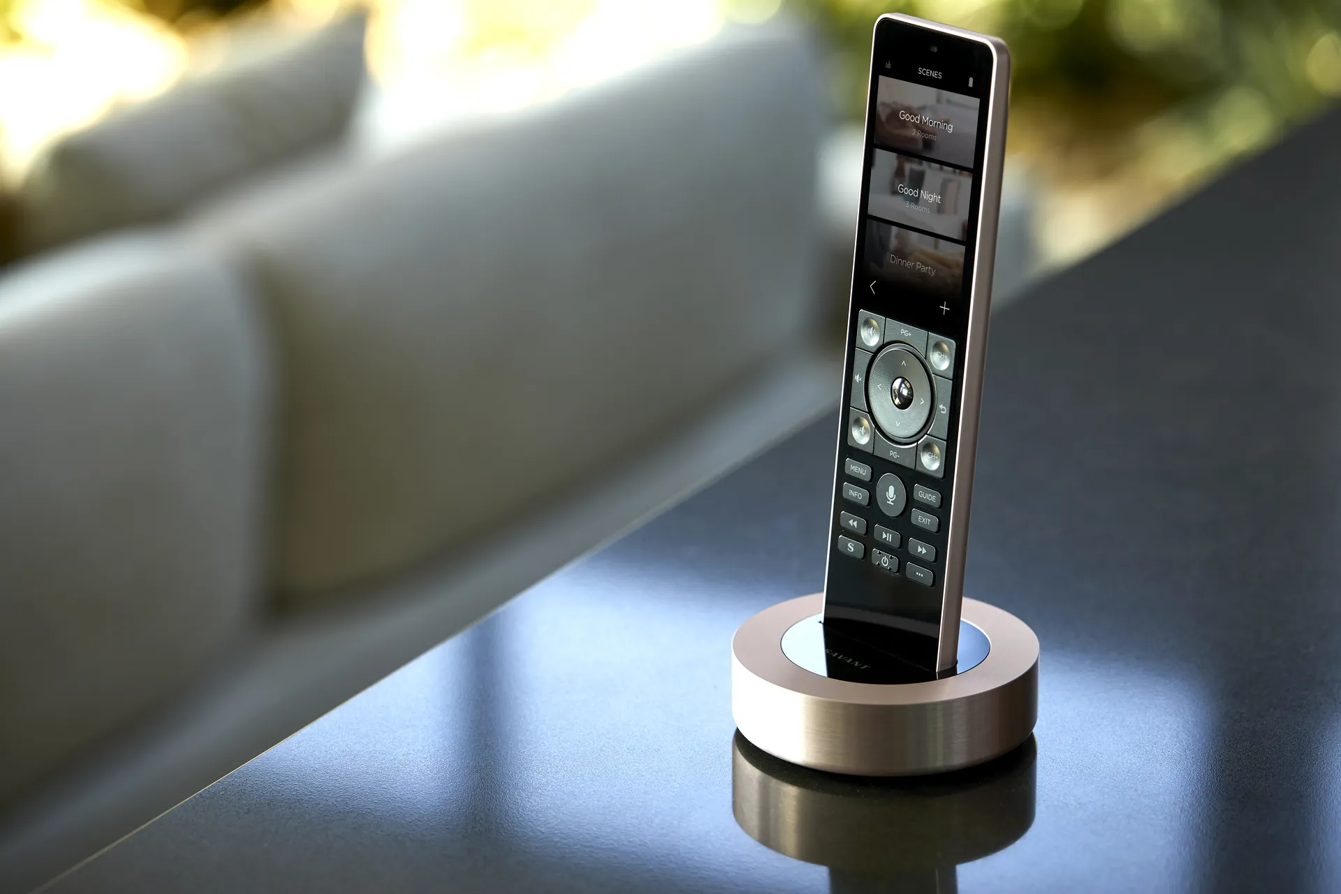 Savant Pro Remote controlling security scenes